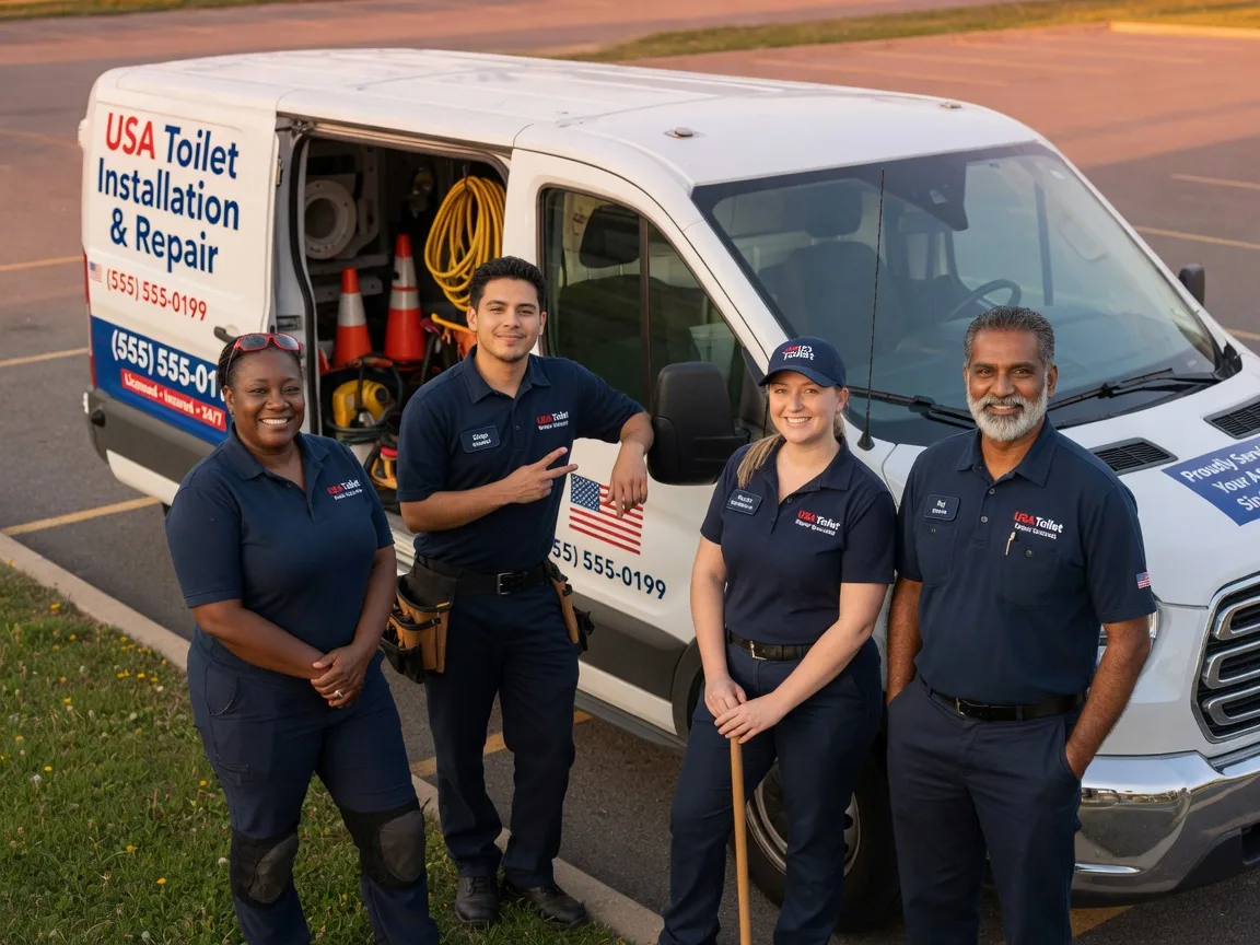 Toilet Installation company in Wales, AK